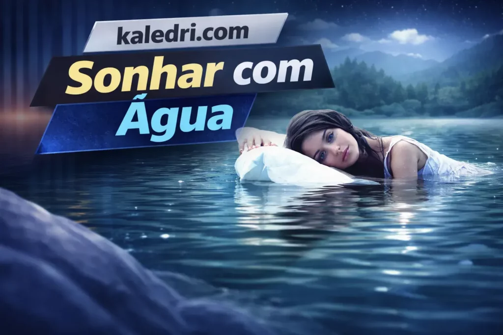 O que significa sonhar com água: Desvende seus mistérios