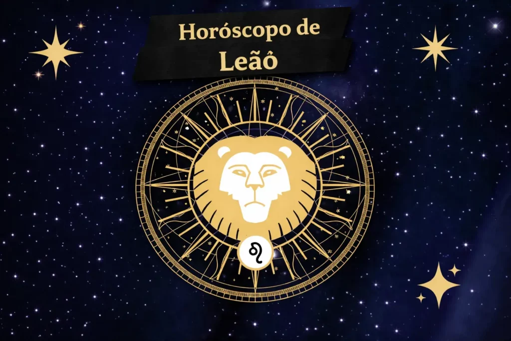 O Signo de Leão regido pelo Sol